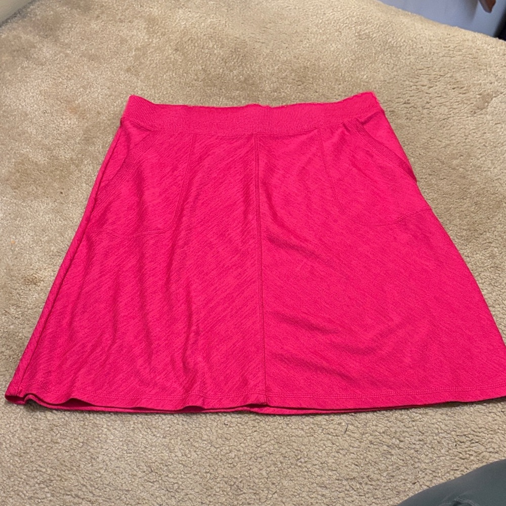 Talbots Hot Pink A-Line Skirt